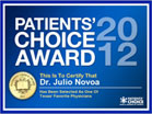 2012 Patient's Choice Award